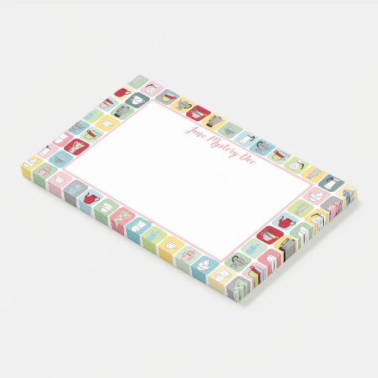 Kaffee Post-it Klebezettel (angewinkelt)