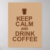 Kaffee Poster (Vorne)