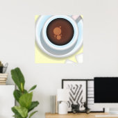 Kaffee Poster (Heimbüro)