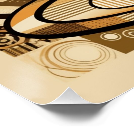 Kaffee Poster (Ecke)