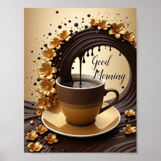 Kaffee Poster (Vorne)