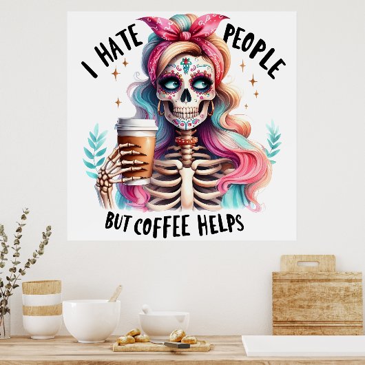 Kaffee Poster (Küche)