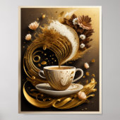 Kaffee Poster (Vorne)