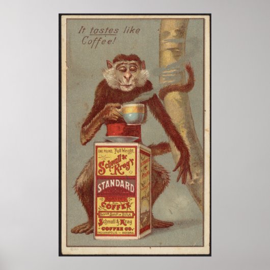 Kaffee Poster (Vorne)