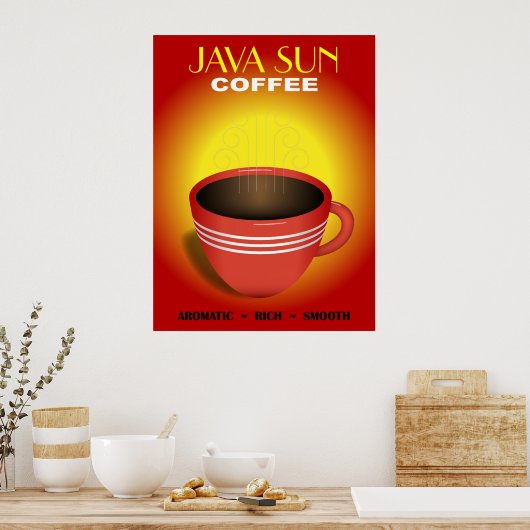 Kaffee Poster (Küche)