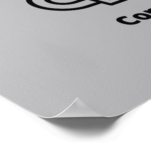 Kaffee Poster (Ecke)