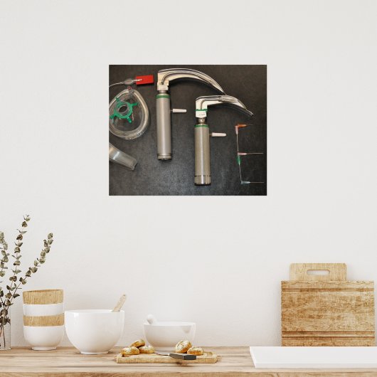 KAFFEE POSTER FÜR ANESTHETISTE (Küche)