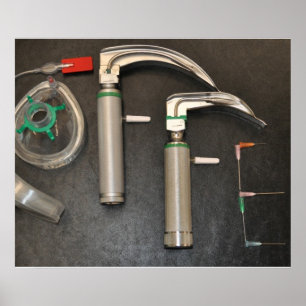 KAFFEE POSTER FÜR ANESTHETISTE