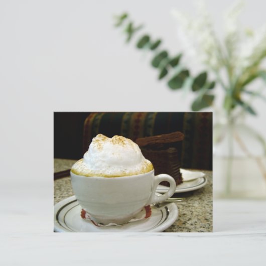 KAFFEE POSTKARTE (Stehend Vorderseite)