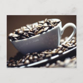 Kaffee Postkarte (Vorderseite)