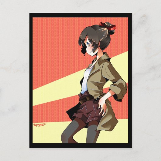 Kaffee Postkarte (Vorderseite)