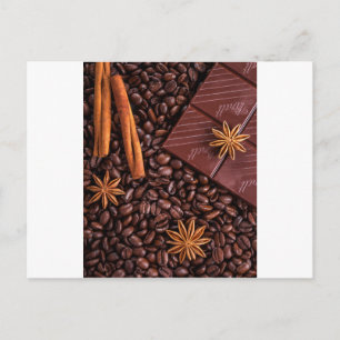 Kaffee Postkarte