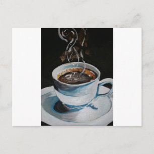 Kaffee Postkarte