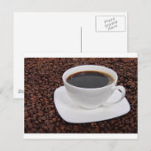 Kaffee Postkarte (Vorne/Hinten)
