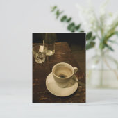 Kaffee Postkarte (Stehend Vorderseite)