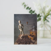 Kaffee Postkarte (Stehend Vorderseite)