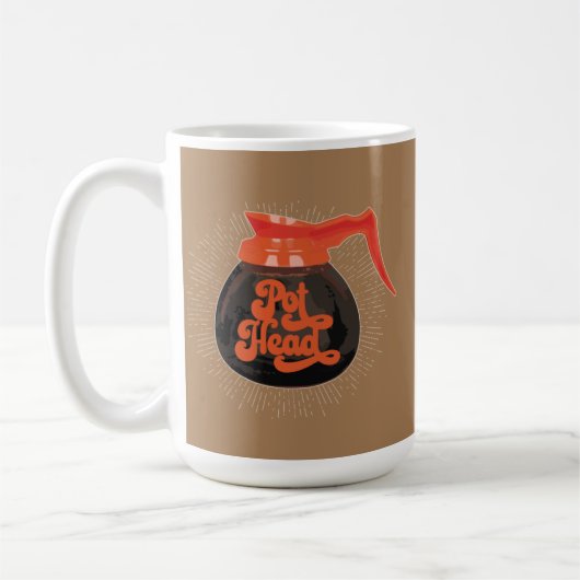 (Kaffee) Pot Head Kaffee Tasse (Links)