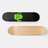 KAFFEE POT HEAD lustige Kaffee Pub Geschenk Idee Skateboard (Horizontal)