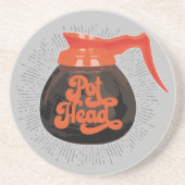 (Kaffee) Pot Head Untersetzer (Vorne)