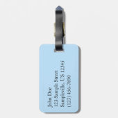 Kaffee Pot Rock I in Sedona Gepäckanhänger (Rückseite vertikal)