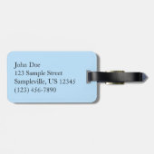 Kaffee Pot Rock I in Sedona Gepäckanhänger (Rückseite horizontal)