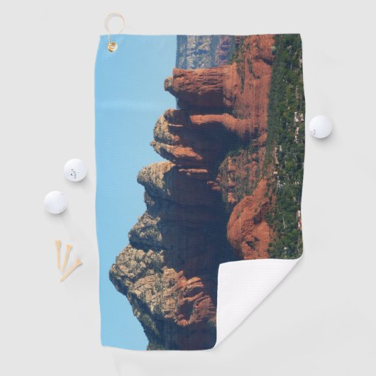 Kaffee Pot Rock I in Sedona Golfhandtuch (Insitu)