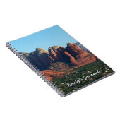 Kaffee Pot Rock I in Sedona Notizblock (Rechte Seite)
