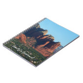 Kaffee Pot Rock I in Sedona Notizblock (Linke Seite)