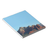 Kaffee Pot Rock I in Sedona Notizblock (angewinkelt)