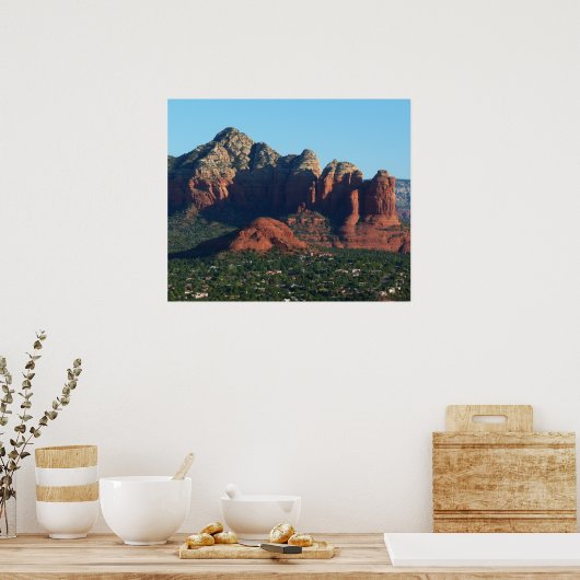 Kaffee Pot Rock I in Sedona Poster (Küche)