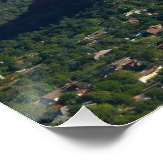 Kaffee Pot Rock I in Sedona Poster (Ecke)