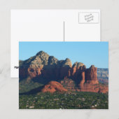 Kaffee Pot Rock I in Sedona Postkarte (Vorne/Hinten)