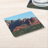 Kaffee Pot Rock I in Sedona Rechteckiger Pappuntersetzer (angewinkelt)