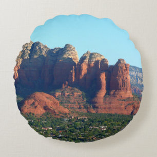Kaffee Pot Rock I in Sedona Rundes Kissen