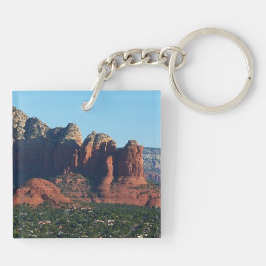 Kaffee Pot Rock I in Sedona Schlüsselanhänger (Rückseite)
