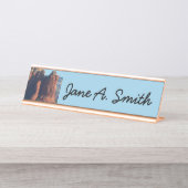 Kaffee Pot Rock I in Sedona Schreibtischnamensplakette (Vorderseite )