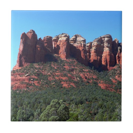 Kaffee Pot Rock II in Sedona Arizona Fliese (Vorderseite)