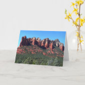 Kaffee Pot Rock II in Sedona Arizona Karte (Gelbe Blume)