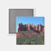 Kaffee Pot Rock II in Sedona Arizona Magnet (Vorderseite/Rückseite)