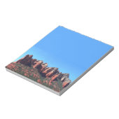 Kaffee Pot Rock II in Sedona Arizona Notizblock (Rotiert)
