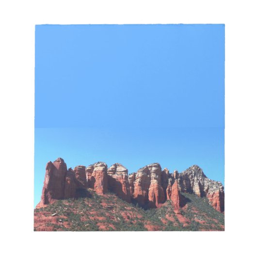 Kaffee Pot Rock II in Sedona Arizona Notizblock (Vorderseite)
