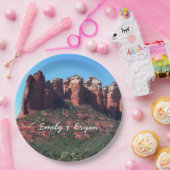 Kaffee Pot Rock II in Sedona Arizona Pappteller (Party)