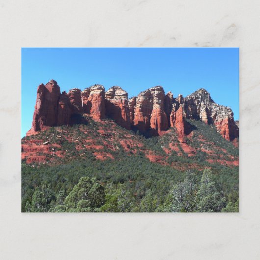 Kaffee Pot Rock II in Sedona Arizona Postkarte (Vorderseite)