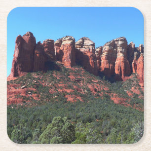 Kaffee Pot Rock II in Sedona Arizona Rechteckiger Pappuntersetzer