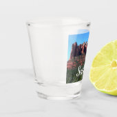 Kaffee Pot Rock II in Sedona Arizona Schnapsglas (Links)