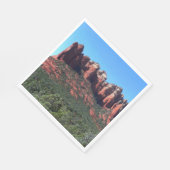 Kaffee Pot Rock II in Sedona Arizona Serviette (Ecke)