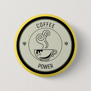 Kaffee-Power Button