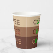 Kaffee Power (grün) Pappbecher (Rechts)