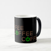 Kaffee Power (grün) Verwandlungstasse (VorderseiteRechts)