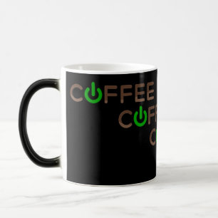 Kaffee Power (grün) Verwandlungstasse